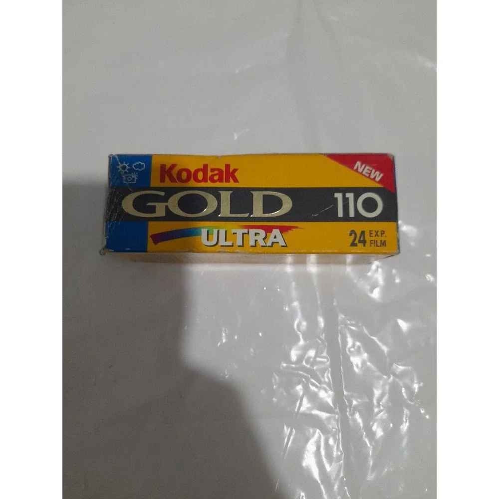 Kodak Gold ultra 110 film 24 color exposures expired 11/1999 New Open Box